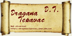 Dragana Tepavac vizit kartica